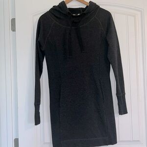 Earth Yoga knit sweatshirt Organic hoodie dress size Small